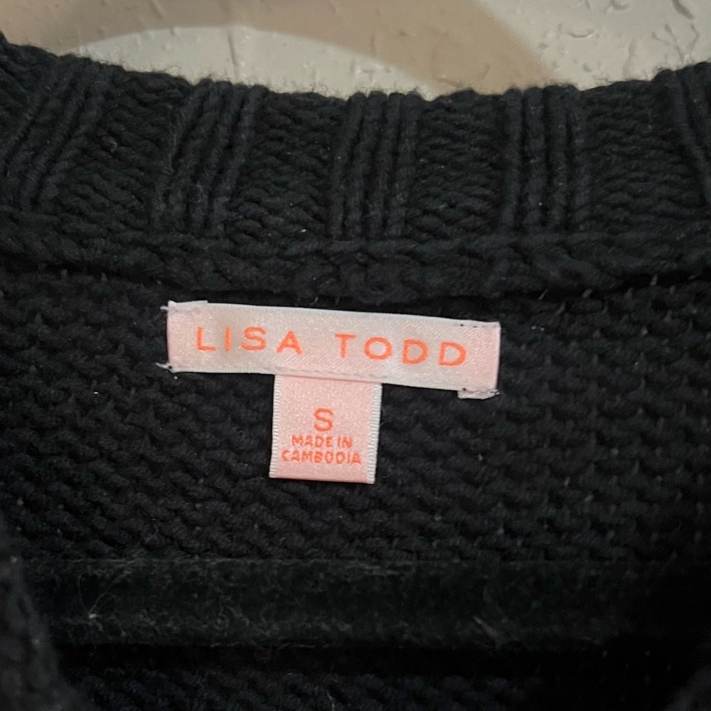 Lisa Todd Cuffs Up Sweater Size Small - Picture 4 of 6